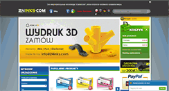 Desktop Screenshot of 24inks.com